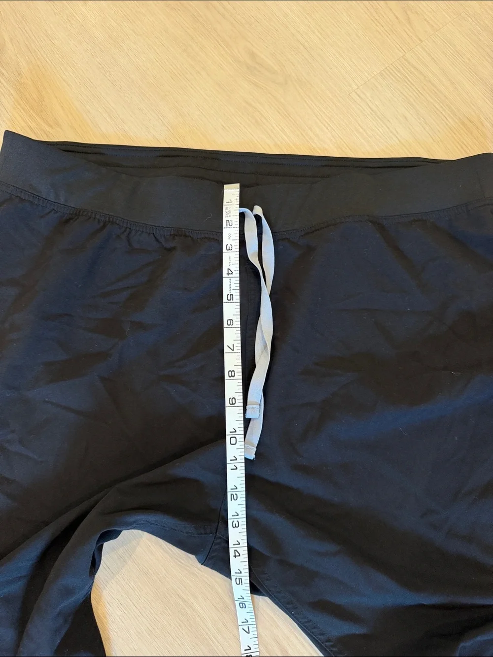 Figs XXL Men's Black Drawstring Casual Pants